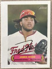 James Wood #73PU-19 Baseball Cards 2022 Topps Heritage Minor League 1973 Pin Up Prices