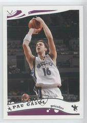 Pau Gasol #129 Basketball Cards 2005 Topps Prices