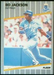 Bo Jackson #285 Baseball Cards 1989 Fleer Prices