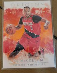 CJ McCollum [Orange] Basketball Cards 2020 Panini Origins Prices