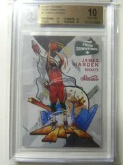 James Harden #FD2 Basketball Cards 2016 Panini Studio From Downtown Prices