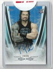 Roman Reigns [Blue] Wrestling Cards 2020 Topps WWE Undisputed Autographs Prices