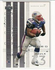 Kevin Faulk #48 Football Cards 2000 Upper Deck Graded Prices