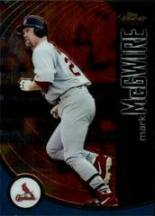 Mark McGwire #75 Baseball Cards 2001 Finest Prices