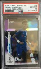 Tammy Abraham [Purple Refractor] Soccer Cards 2019 Topps Chrome UEFA Champions League Prices