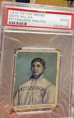 Dots Miller Baseball Cards 1910 Tip Top Bread Pittsburgh Pirates Prices