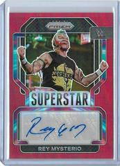 Rey Mysterio [Red Prizm] Wrestling Cards 2022 Panini Prizm WWE Superstar Autographs Prices