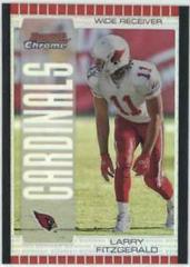 Larry Fitzgerald [Silver Refractor] Football Cards 2005 Bowman Chrome Prices