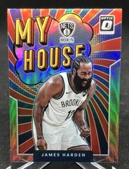James Harden [Holo] #13 Basketball Cards 2021 Panini Donruss Optic My House Prices