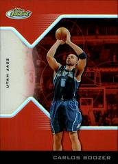Carlos Boozer [Red XFractor] Basketball Cards 2004 Finest Prices