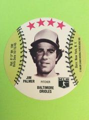 Jim Palmer Baseball Cards 1977 Dairy Isle Discs Prices