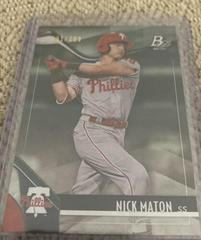 Nick Maton [Foilboard] #TOP-10 Baseball Cards 2021 Bowman Platinum Top Prospects Prices
