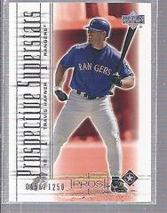 Travis Hafner #112 Baseball Cards 2001 Upper Deck Pros & Prospects Prices