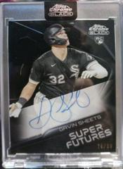 Gavin Sheets #SFA-GS Baseball Cards 2022 Topps Chrome Black Super Futures Autographs Prices