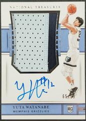 Yuta Watanabe Patch Autograph Basketball Cards 2018 Panini National Treasures Prices