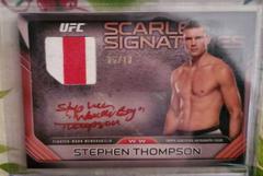 Stephen Thompson Ufc Cards 2016 Topps UFC Knockout Scarlet Signatures Prices