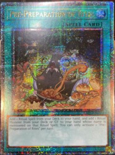 Infernal Rites Card Pre-Preparation of Rites RA01-EN055 Prices | YuGiOh 25th Anniversary ...