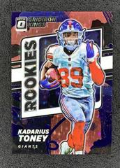 Kadarius Toney [Purple Stars] #RGK-10 Football Cards 2021 Panini Donruss Optic Rookie Gridiron Kings Prices