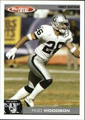 Rod Woodson [First Edition] Football Cards 2004 Topps Total Prices