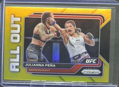 Julianna Pena [Gold] Ufc Cards 2023 Panini Prizm UFC All Out Prices