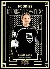 Brandt Clarke Hockey Cards 2022 Upper Deck UD Portraits Prices