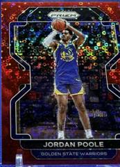 Jordan Poole [Fast Break Red Prizm] #222 Basketball Cards 2021 Panini Prizm Prices
