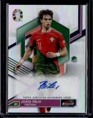 João Felix [Red Wave Refractor] #BCA-JF Soccer Cards 2023 Topps Finest Road to UEFA EURO Autograph Prices