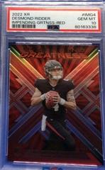 Desmond Ridder #IMG-4 Football Cards 2022 Panini XR Impending Greatness Prices