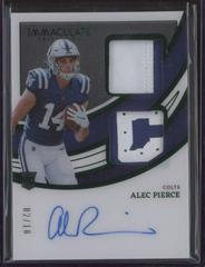Alec Pierce [Patch Autograph Emerald] #119 Football Cards 2022 Panini Immaculate Collection Prices