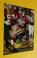 Jerry Rice [50 Stripe] #4 Football Cards 1993 Wild Card Prices