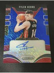Tyler Herro [Blue Shimmer] #THR Basketball Cards 2019 Panini Prizm Rookie Signatures Prices
