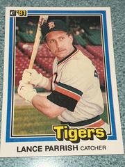 Lance Parrish #366 Baseball Cards 1981 Donruss Prices
