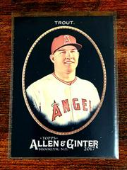 Mike Trout #10 Baseball Cards 2017 Topps Allen & Ginter X Prices