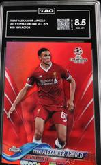 Trent Alexander Arnold [Red Refractor] #29 Soccer Cards 2017 Topps Chrome UEFA Champions League Prices
