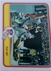 Flat Out #78 Football Cards 1981 Fleer Team Action Prices
