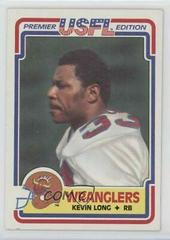 Kevin Long #6 Football Cards 1984 Topps USFL Prices