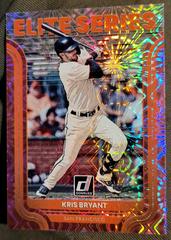 Kris Bryant [Pink Fireworks] #ES-7 Baseball Cards 2022 Panini Donruss Elite Series Prices