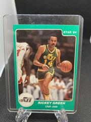 Rickey Green #140 Basketball Cards 1984 Star Prices
