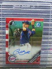 Andrew Bechtold [Red Refractor] #PA-ABE Baseball Cards 2019 Bowman Prospect Autographs Prices