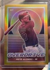 Pete Alonso [Gold] #22 Baseball Cards 2021 Panini Chronicles Overdrive Prices