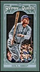 Babe Ruth [Wood Mini] #50 Baseball Cards 2013 Topps Gypsy Queen Prices