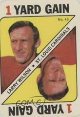 Larry Wilson #46 Football Cards 1971 Topps Game Cards Prices