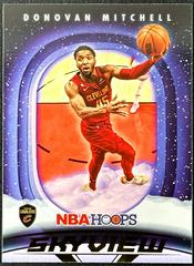 Donovan Mitchell [Winter] #2 Basketball Cards 2023 Panini Hoops Skyview Prices