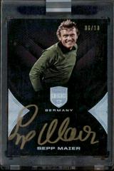 Sepp Maier [Autograph Gold] Soccer Cards 2018 Panini Eminence Prices