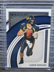 Aaron Rodgers [Blue] #39 Football Cards 2022 Panini Immaculate Collegiate Prices