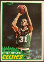 Cedric Maxwell Basketball Cards 1981 Topps Prices