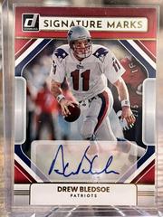 Drew Bledsoe [Red] #SM-DB Football Cards 2022 Panini Donruss Signature Marks Prices