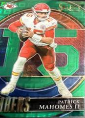 Patrick Mahomes II [Green] #SN-1 Football Cards 2021 Panini Select Numbers Prices