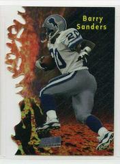 Barry Sanders #T4c Football Cards 1997 Stadium Club Triumvirate II Prices