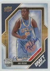 Jrue Holiday [Autograph Blue] #55 Basketball Cards 2009 Upper Deck Draft Edition Prices
